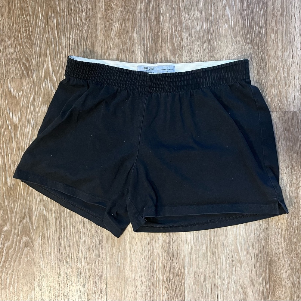 Champion knit black athletic shorts, women’s XS